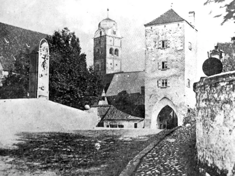 Bild der Stadt Erding von der Vergangenheit