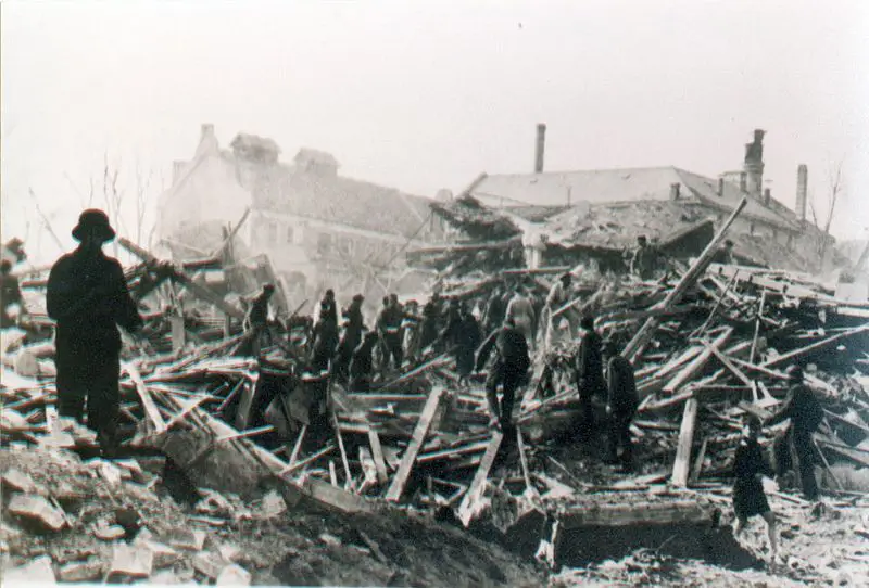 Bild der Stadt Erding von der Vergangenheit