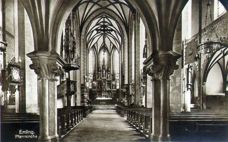 Bild der Stadt Erding von der Vergangenheit