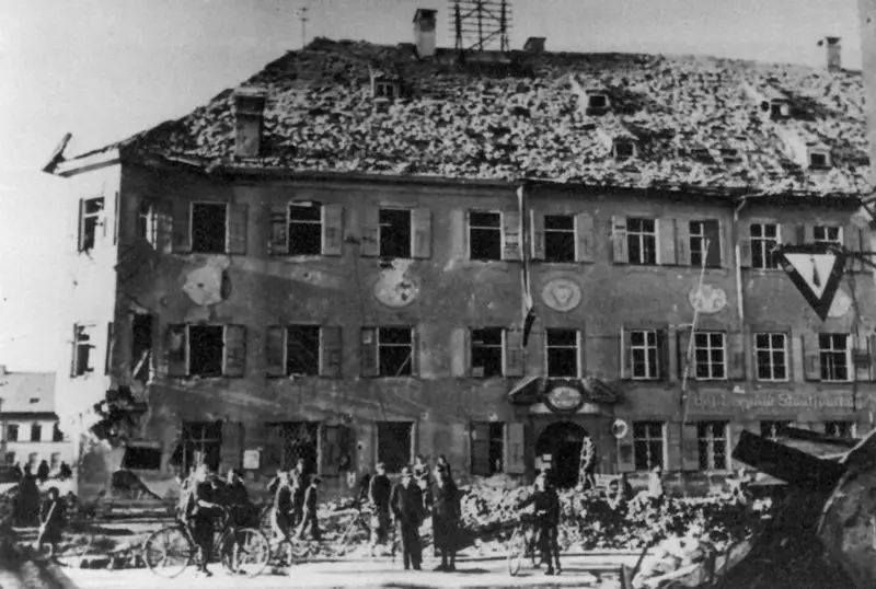 Bild der Stadt Erding von der Vergangenheit